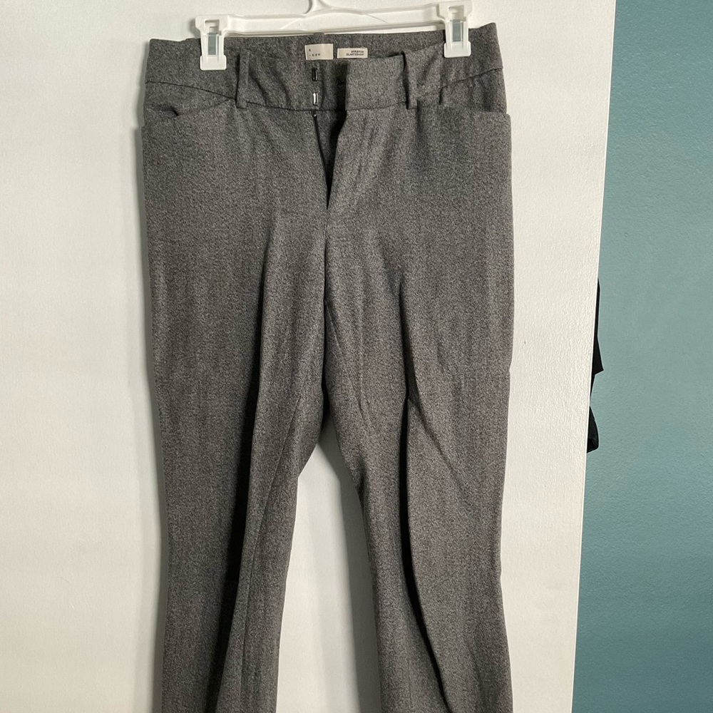Gray ankle length trouser